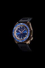 Hammerhead 1000m Diver Blue with Blue Ceramic Bezel