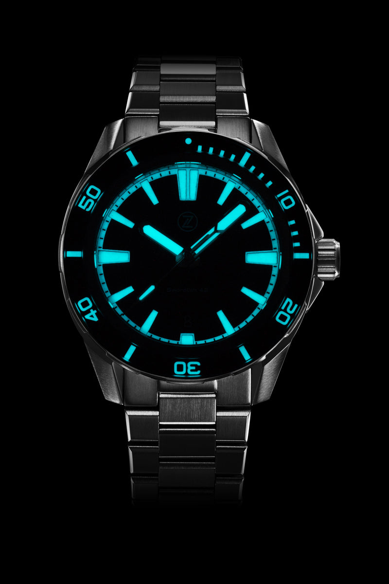 Swordfish 42mm SS 'Black Sand'