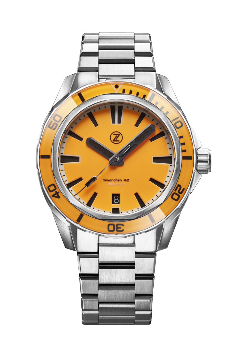 Swordfish 42mm SS 'Ember Orange'