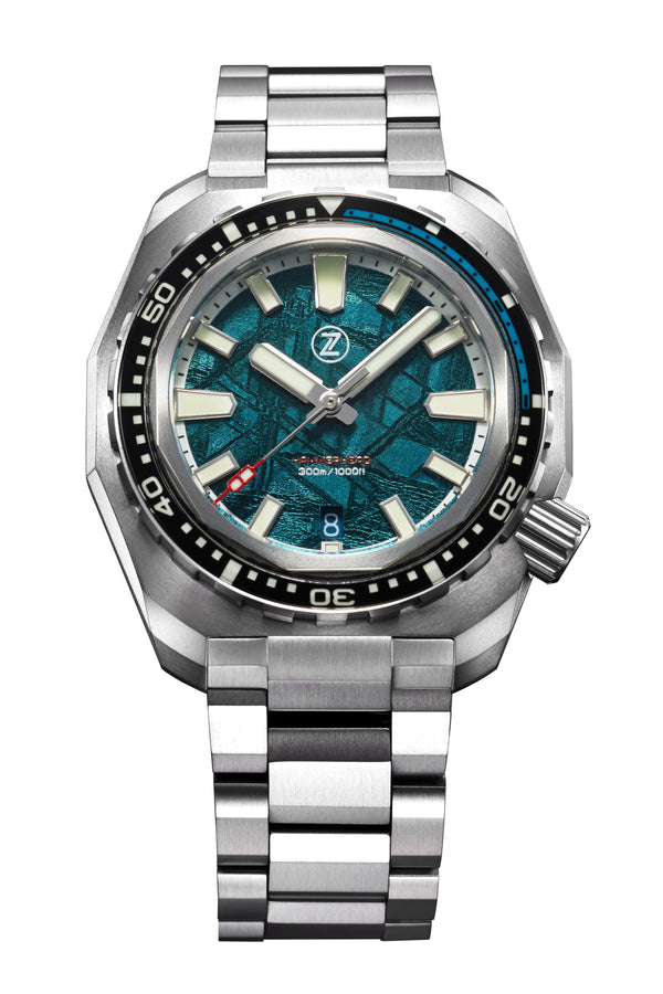 Hammerhead V3 300m Ti 'Teal Meteorite'