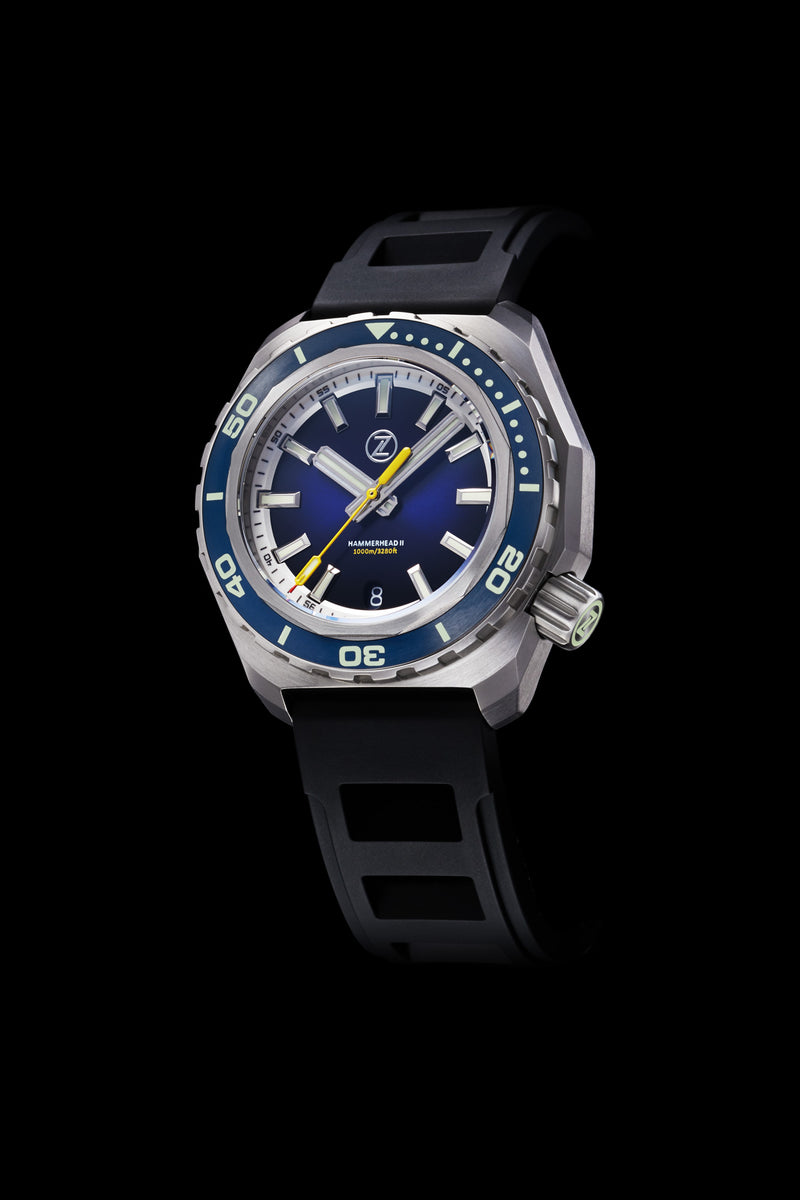 Hammerhead 2 1000m Steel 'Midnight Blue' ETA2892