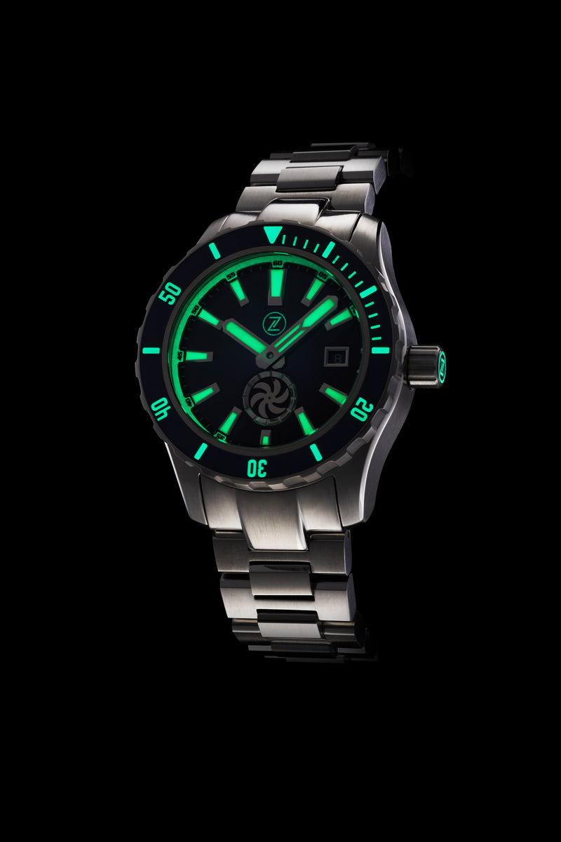 Abyss 3 3000m Steel Turbine Midnight Blue