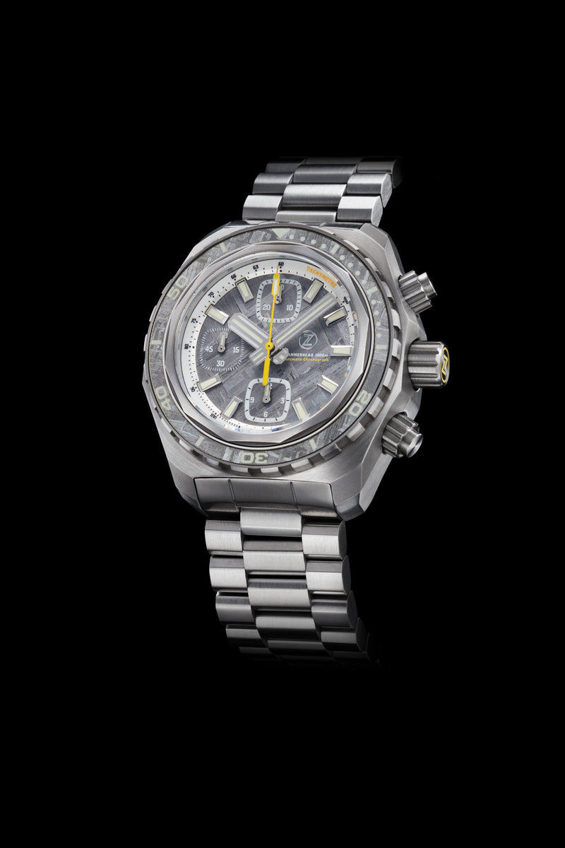 Hammerhead Chrono 1000m Diver SS Meteorite