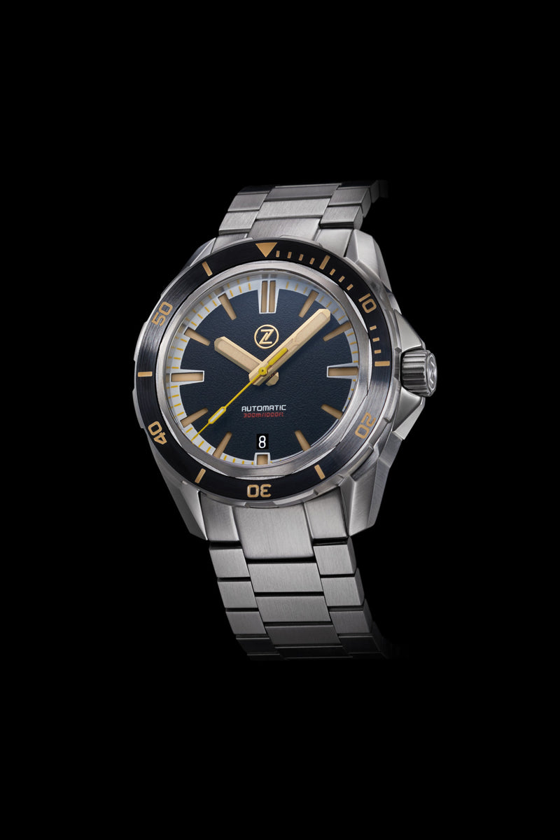 Swordfish 300m Diver ETA 2892 Black Sand