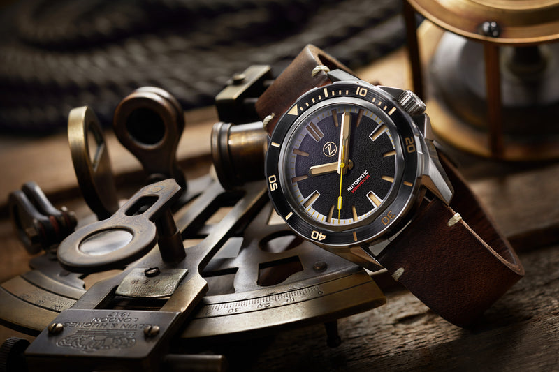 Swordfish 300m Diver ETA 2892 Black Sand