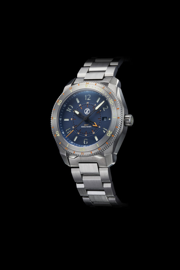 Thresher 500m GMT Steel Blue