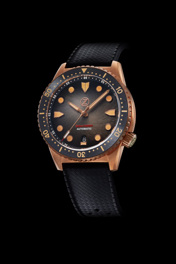 Mako V3 300m Bronze Vintage Black