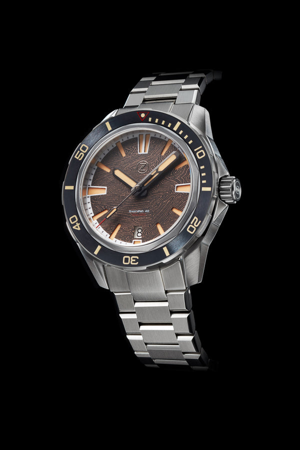 Swordfish 40mm SS 'Space Coral Carbon' Limited Edition
