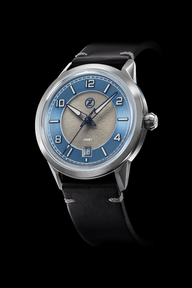 Comet 39mm 'Steel Blue'